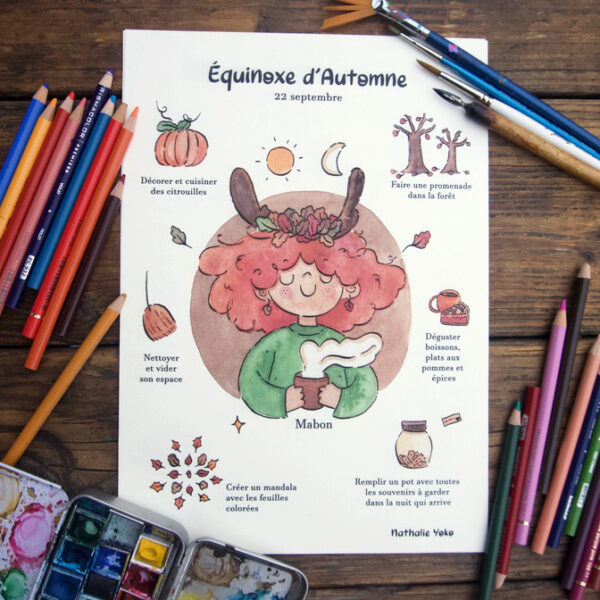 Equinoxe d'Automne - Autumn Equinox (Print) FR / EN