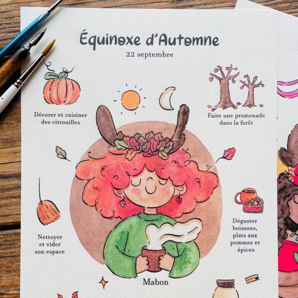 Equinoxe d'Automne - Autumn Equinox (Print) FR / EN – Image 2